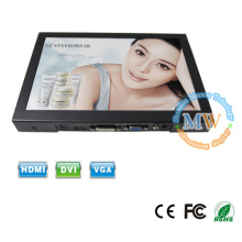 16:10 high resolution 1280x800 lcd monitor, flat screen slim 10.1 hdmi monitor